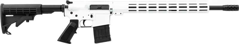 Glfa AR15 450 Bushmaster - 18" Nit BBL White