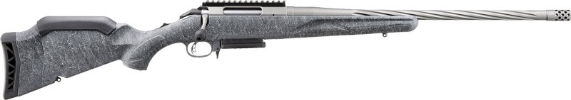 Ruger American Genii 350LEGEND - 20" Gray Gray Splatter