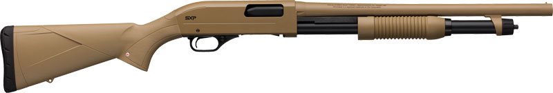 Winchester SXP Defender 12GA - 3" 18" Cylinder FDE Synthetic