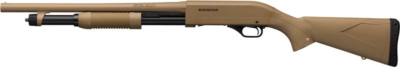 Winchester SXP Defender 12GA - 3" 18" Cylinder FDE Synthetic - Image 2