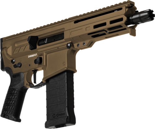CMMG Pistol Dissent MK4 5.7X28 - MM 6.5" 32RD Midnight Bronze