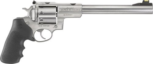 Ruger Super Redhawk 22 Hornet - 9.5" As Stainless Hogue Tamer - Image 2