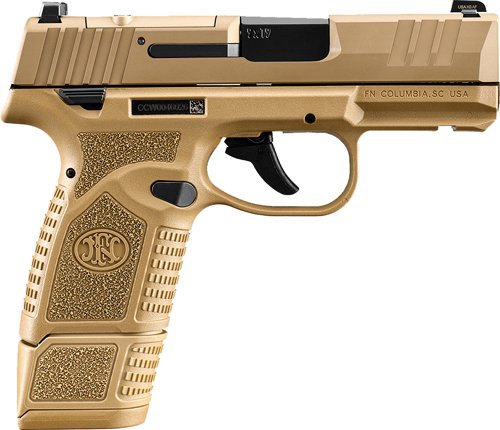 FN Reflex MRD 9mm Luger - 1-11RD 1-15RD FDE Safety - Image 3