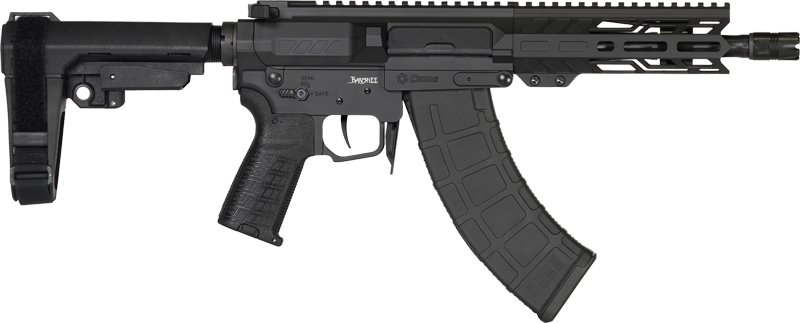 CMMG Pistol Banshee MK47 7.62X - 39mm 8" 30RD Black W/Rip Brace