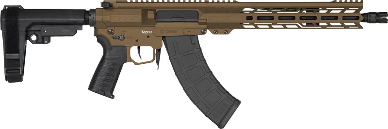 CMMG Pistol Banshee MK47 7.62X - 39mm 12.5" Bronze W/Rip Brace