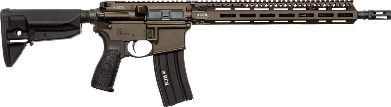 BCM Recce-14 MCMR AR-15 5.56mm - 14.5" M-Lok Bronze 1-30RD MAG