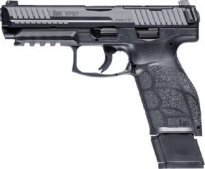 HK VP9A1 F Optics Ready 9mm - 4.5" BBL 1-17RD 1-20 MAG Black