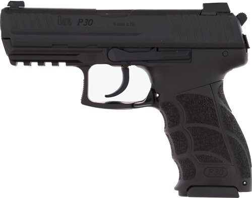 HK P30 V3 DA/SA Trigger 9mm - 3.85" 2-15 RD Mags Black - Image 2