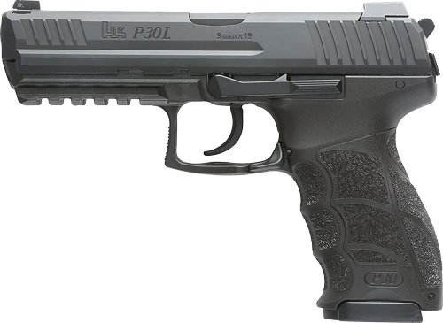 HK P30L V3 DA/SA 9mm Luger - 4.45" BBL 1-20 1-17 MAG Black
