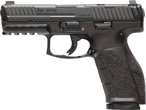 HK VP9A1 X Optics Ready 9mm - 4.09" 1-17RD 1-20 MAG Black