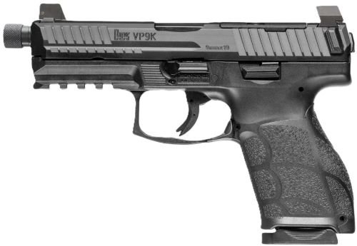HK VP9A1 K Tactical Optics Rdy - 9mm 4.70" Threaded 2-10 Black