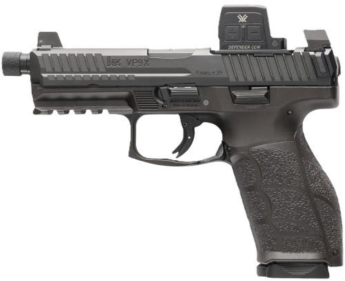HK VP9A1 X Tactical Oe Vortex - 9mm 4.70" Threaded 2-10 RD BLK