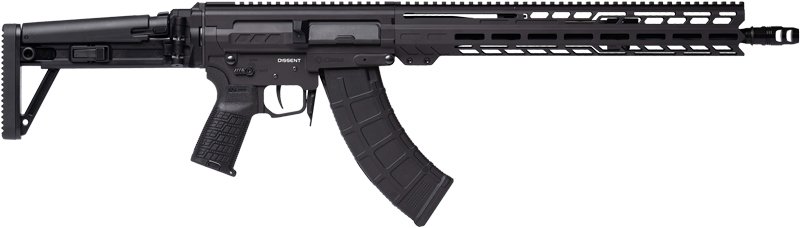 CMMG RIFLE DISSENT MK47 7.62x - 39 16.1" 30RD FOLDING STK BLK