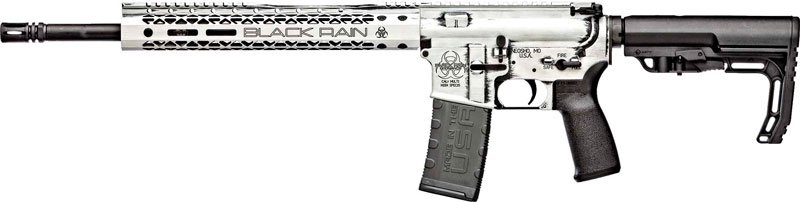 Black Rain Spec+ Fusion Rifle - 5.56 16" White Bworn 30RD - Image 2