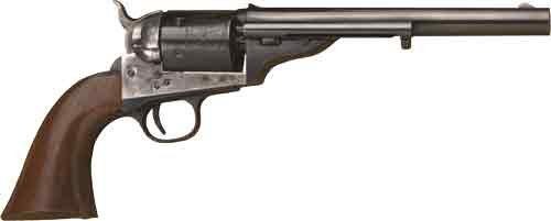 Cimarron 1872 Open Top Army - 38SP 7.5" FS CC/Blued Walnut