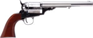 Cimarron 1872 Open Top Army - 45LC 7.5" FS Nickel Walnut
