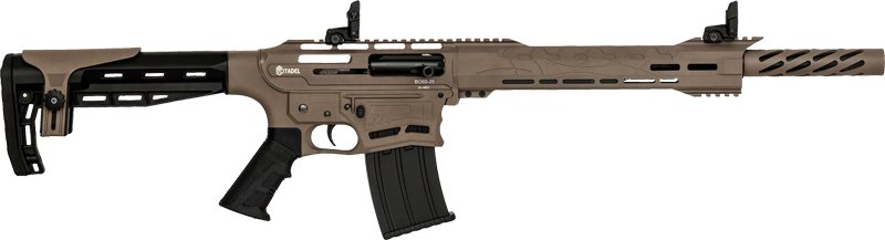 Citadel BOSS25 12GA 3" 18.75" - Tubed Muzzle Brake FDE