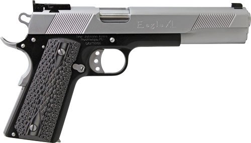 Iver Johnson Eagle XL 2-Tone - 10mm 6" Adj 8RD Chrome Slide