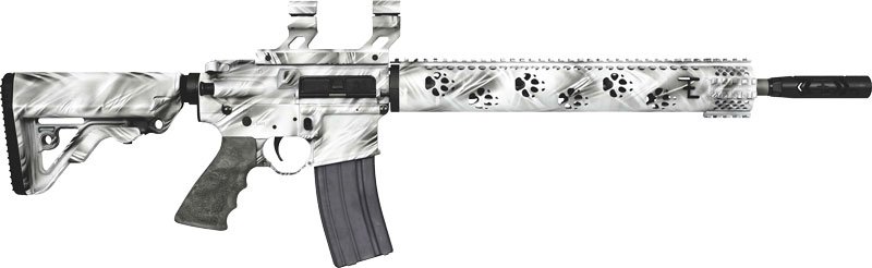 Rra LAR15 PREDATOR2 223 Wylde - W/Scope Mount 16" BBL Ghost