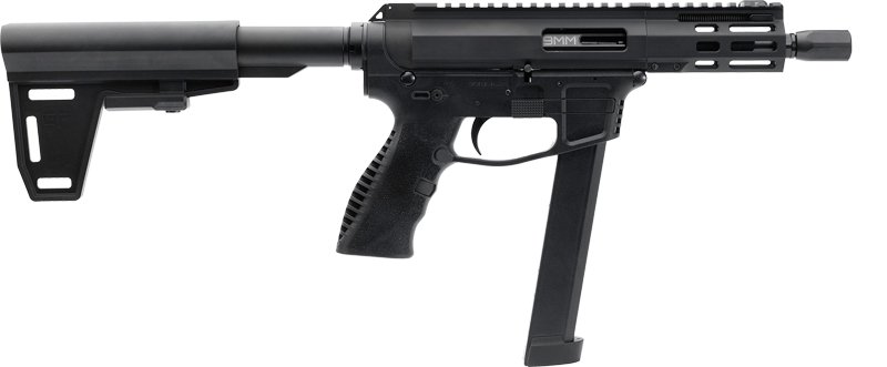 Gforce Arms Jawbone Hybrid 9mm - Pistol 5" BBL 33RD Black