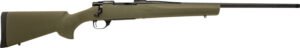 Howa M1500 243 WIN Blued/Syn - 22"BBL Youth Green Hogue Stock
