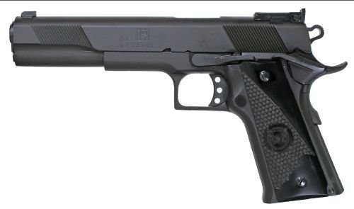 Iver Johnson 1911 Eagle XL DS - 45ACP 6" Adj 14RD Matte Black - Image 2