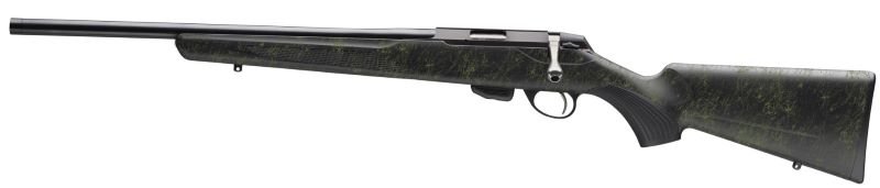 Tikka T1X 22LR 16" Threaded - Blued/Roughtech Emerald Left H
