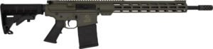 Glfa AR10 Rifle 308 WIN 18" - Nitride BBL 10-Shot OD Green