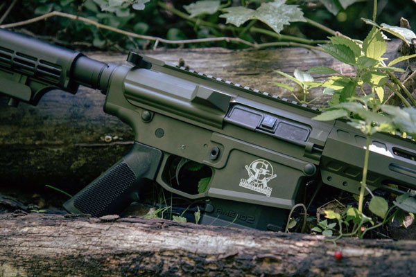 Glfa AR10 Rifle 308 WIN - 18" S/S BBL 10-Shot OD Green - Image 2