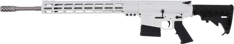 Glfa AR10 Rifle 6.5CM 20" S/S - BBL 10-Shot White - Image 2