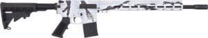 Glfa AR15 Rifle 223 Wylde - 16" Nit BBL Pursuit Snow Camo
