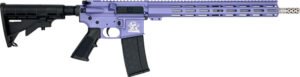 Glfa AR15 Rifle 223 Wylde - 16" S/S BBL Wild Orchid