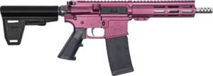 Glfa AR15 Pistol W/Brace 223 - Wylde 7.5" SS BBL Black Cherry
