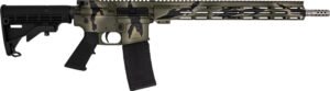 Glfa AR15 Rifle 223 Wylde - 16" S/S BBL Pursuit Green Camo