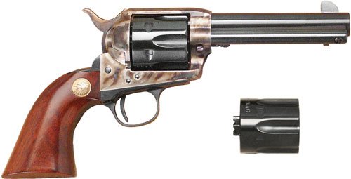 Cimarron P-Model Dual Cylinder - 45LC/45ACP FS 4.75" CC/BL