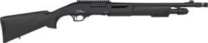 Iver Johnson Pump 12GA 3" 18" - Muzzle Brake Blued Synthetic