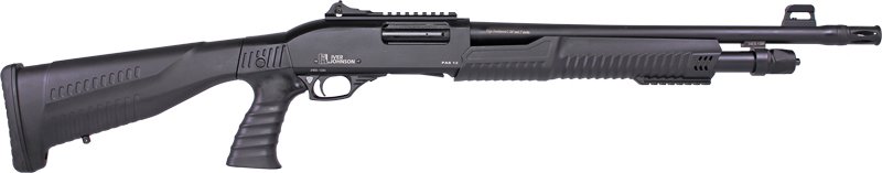 Iver Johnson Pump 12GA 3" 18" - Cyl Blued QD Pistol Grip Stock - Image 2