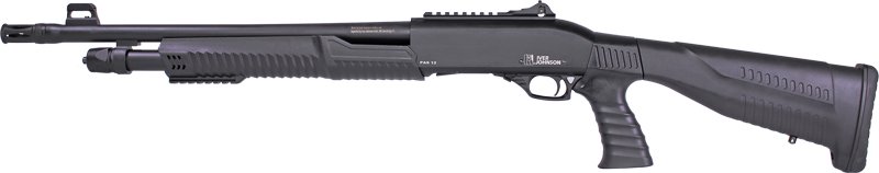 Iver Johnson Pump 12GA 3" 18" - Cyl Blued QD Pistol Grip Stock - Image 3