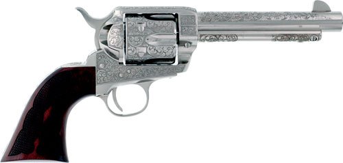 Cimarron Buffalo Bill Cody - 45LC 5.5" Engraved Nickel
