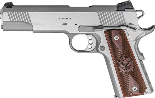 Springfield 1911 Loaded 45ACP - 5" 7RD SS/Wood Grips CA Comp - Image 2