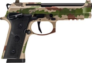 Beretta 92XI SAO FS 9mm 4.7" - 15RD Vegetato Camo 2 Mags