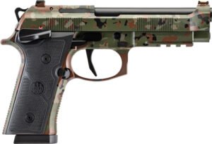 Beretta 92XI SAO FS 9mm 4.7" - 10RD Flectarn Camo 2 Mags