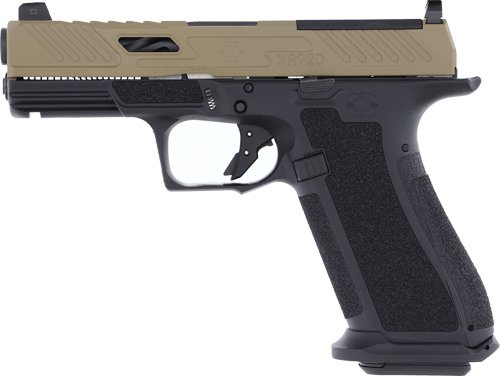 Shadow Systems XR920 Elite 9mm - Optic Cut Unthreaded Coyote/BL - Image 2