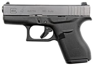 Glock 42 380ACP FS - 6-Shot Black
