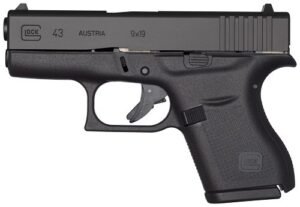 Glock 43 9mm Luger FS 6-Shot - Black
