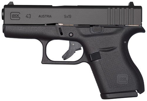 Glock 43 9mm Luger FS 6-Shot - Black