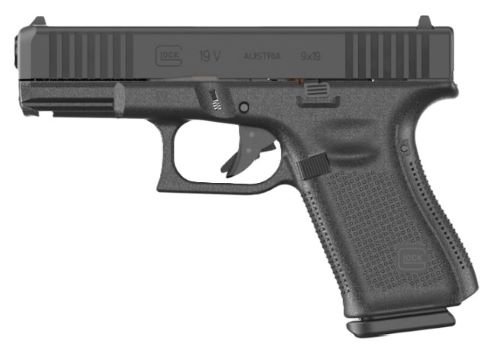 Glock 19 V 9mm Luger FS - 10-Shot Black