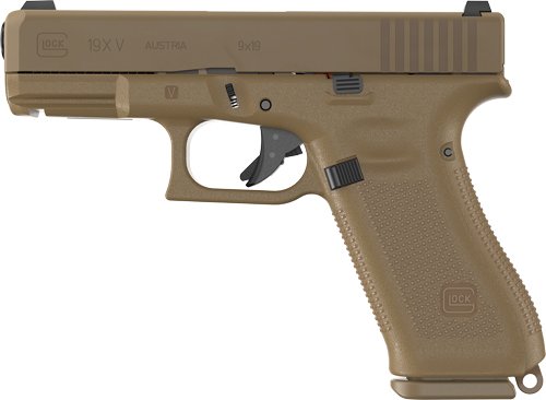 Glock 19X V Night Sights - 10-Shot FDE
