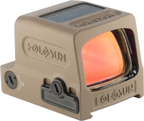 Holosun 509 Enclosed Red Multi - Ret Solar Titanium Pistol FDE - Image 4