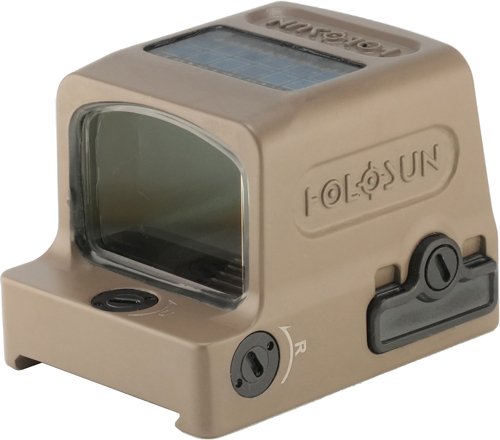 Holosun 509 Enclosed Red Multi - Ret Solar Titanium Pistol FDE - Image 2